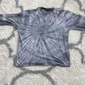 Gray Tie-Dye Shirt